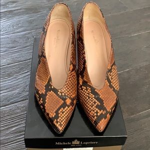 Michelle Lopriore Python Booties